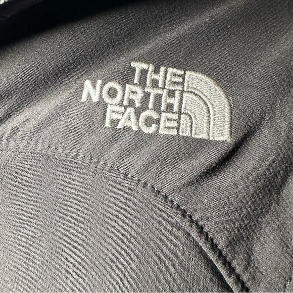 The North Face Black Jacket with Pink Trim - Picture 4 of 7